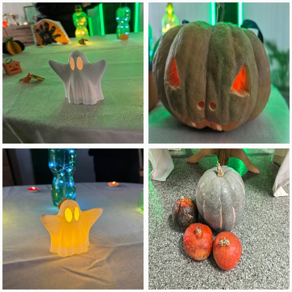 🎃👻 Хелоуинско настроение и много творчество! 🕷️🧡
Днес учениците се потопиха в магията на Хелоуин и превърнаха училището в място, изпълнено с…